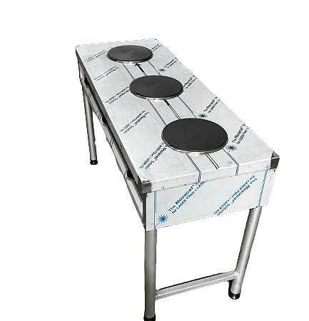 3-plate Industrial Electric Stove