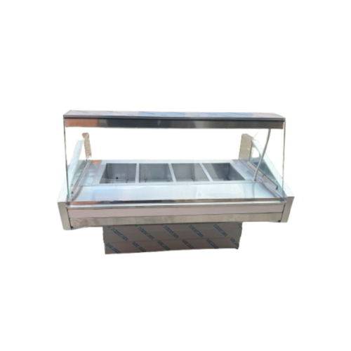 5 Divison Bain Marie Warmer – CURVE Glass (2M)