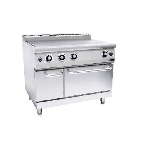 Anvil 3 Plate Solid Top Stove With Oven – Electric