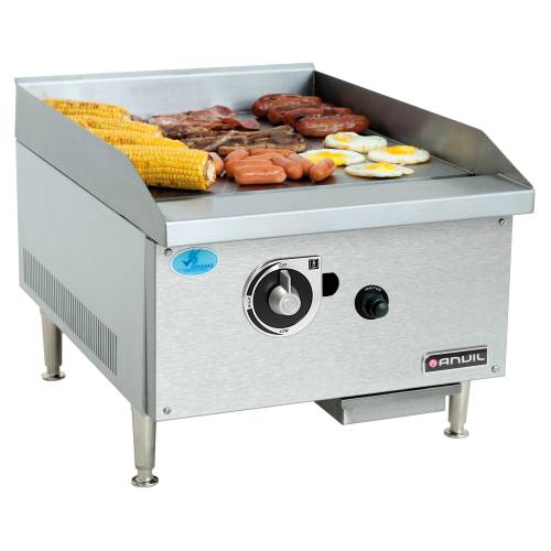 ANVIL Flat Top Griller 400mm – Gas Premiere